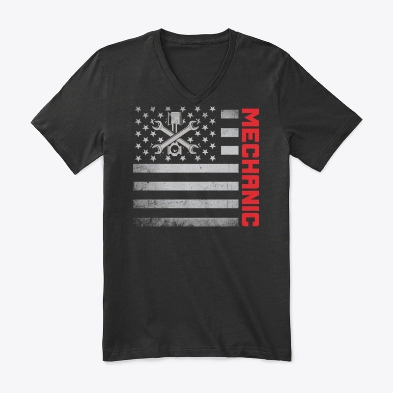 Mechanic US Flag