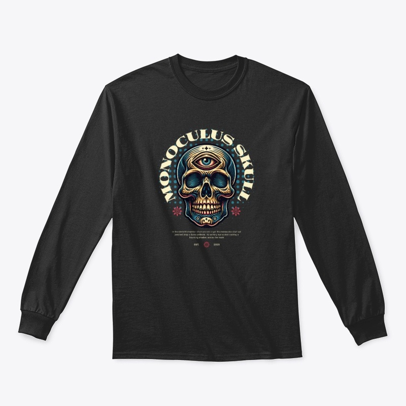Monoculus Skull Creepy Eyeball Halloween