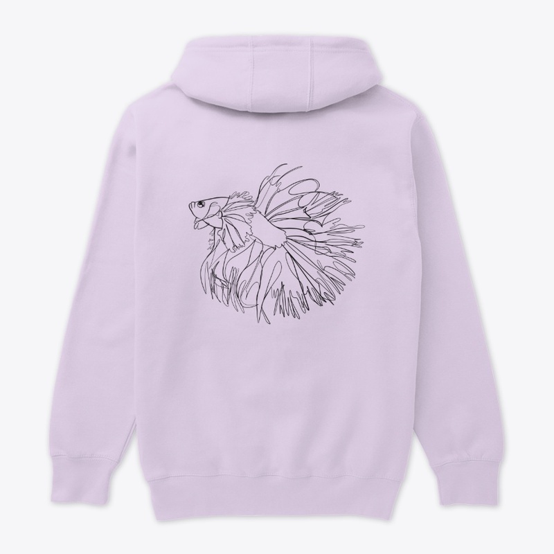 Minimalistic Dumbo Crowntail Betta