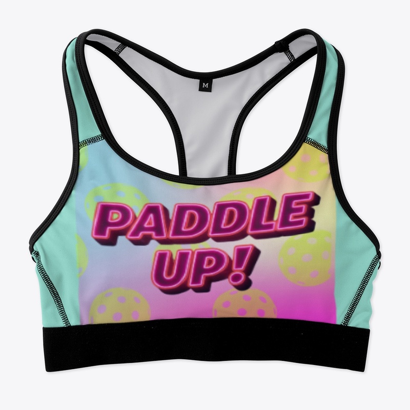 Neon Typography Paddle Up
