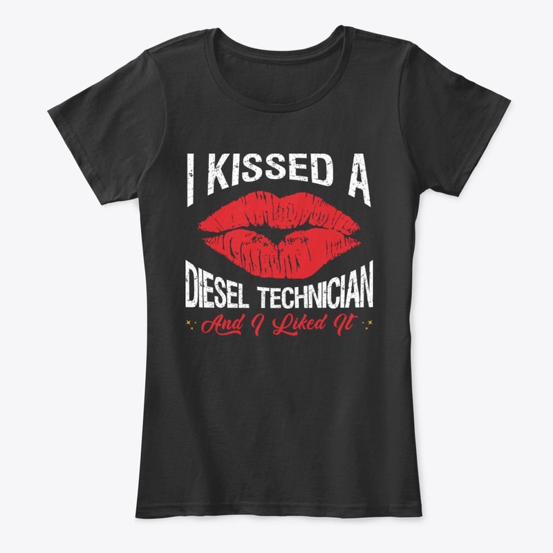 I Kissed A Diesel Technician Face Mask