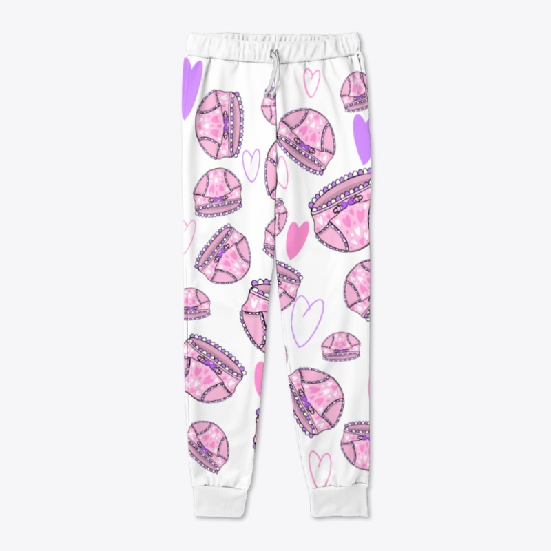 Pink Diaper print collection