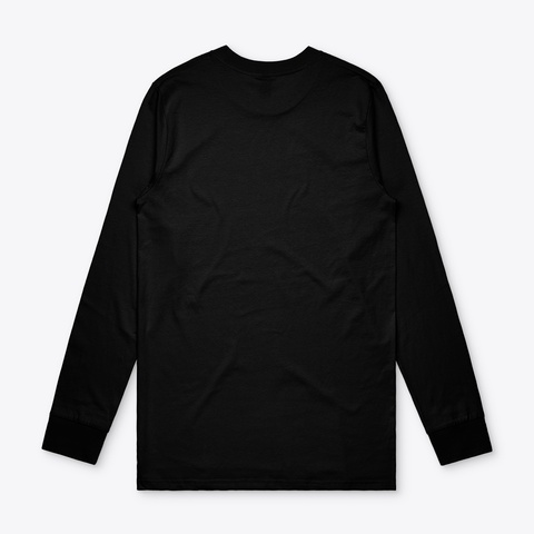 Daddy Hacks Men's Long Sleeve Black áo T-Shirt Back