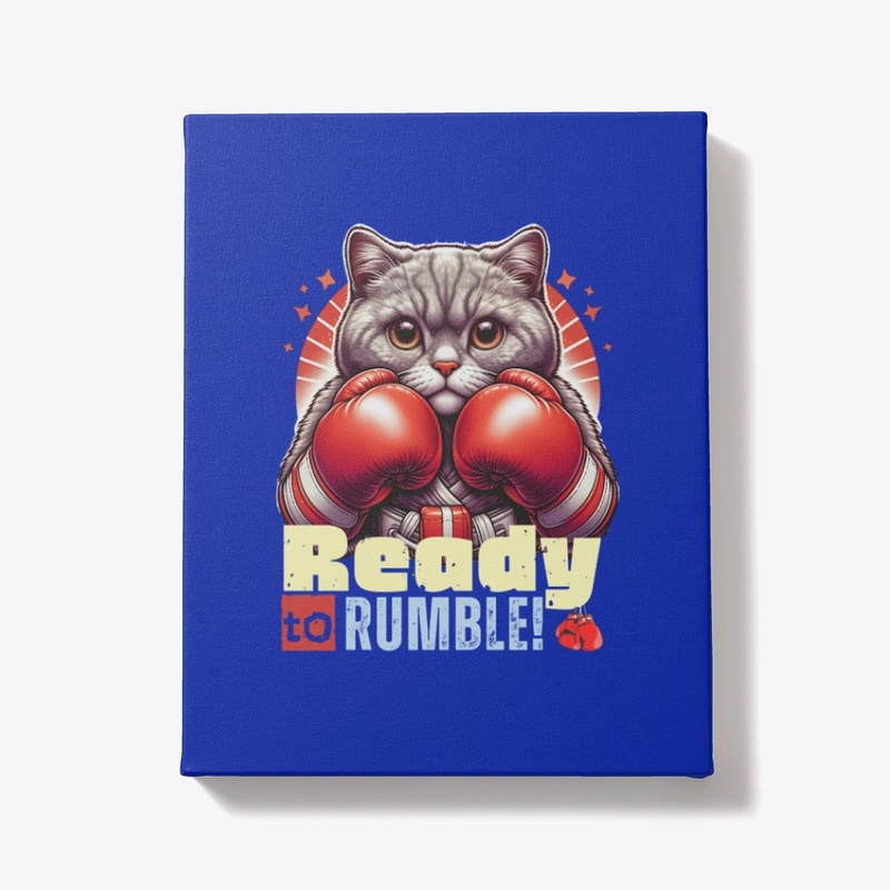 Ready to Rumble Boxing Cat Tee