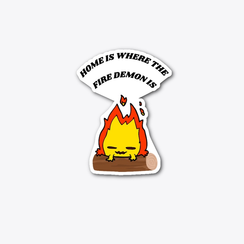 Fire Demon Home Anime Tee Shirt