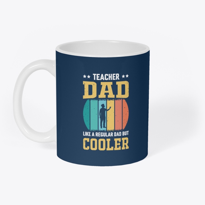 Teacher Dad Like A Regular Dad Vintage