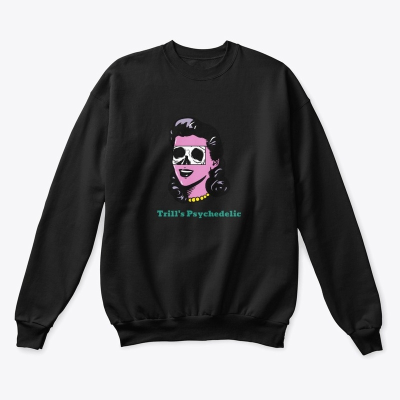 Trill Female Skull Trippy Design