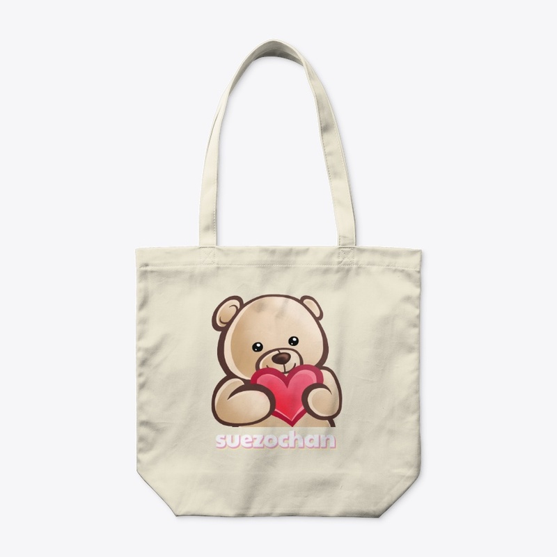 Hans Heart Emote Organic Tote Bag