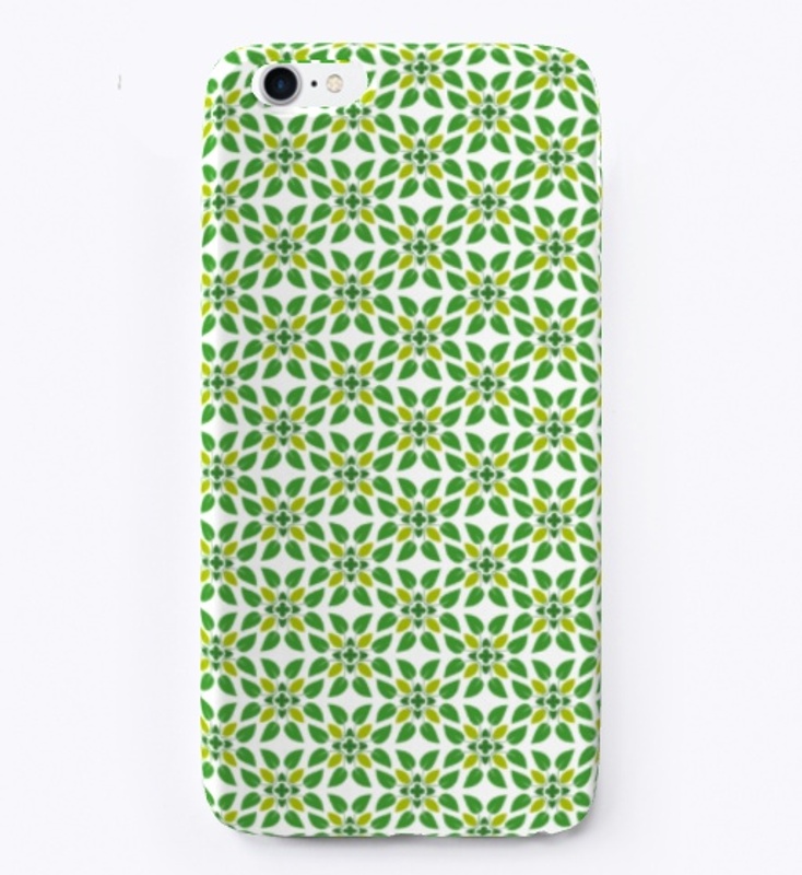 GEOMETRICAL FLOWER AND LEAF