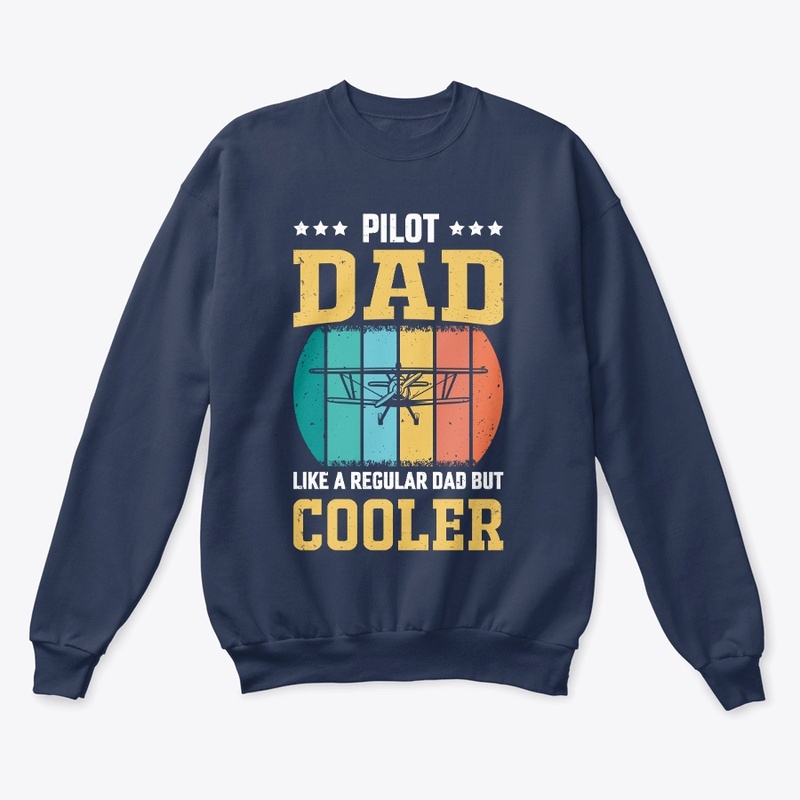 Pilot Dad Like A Regular Dad Vintage tee
