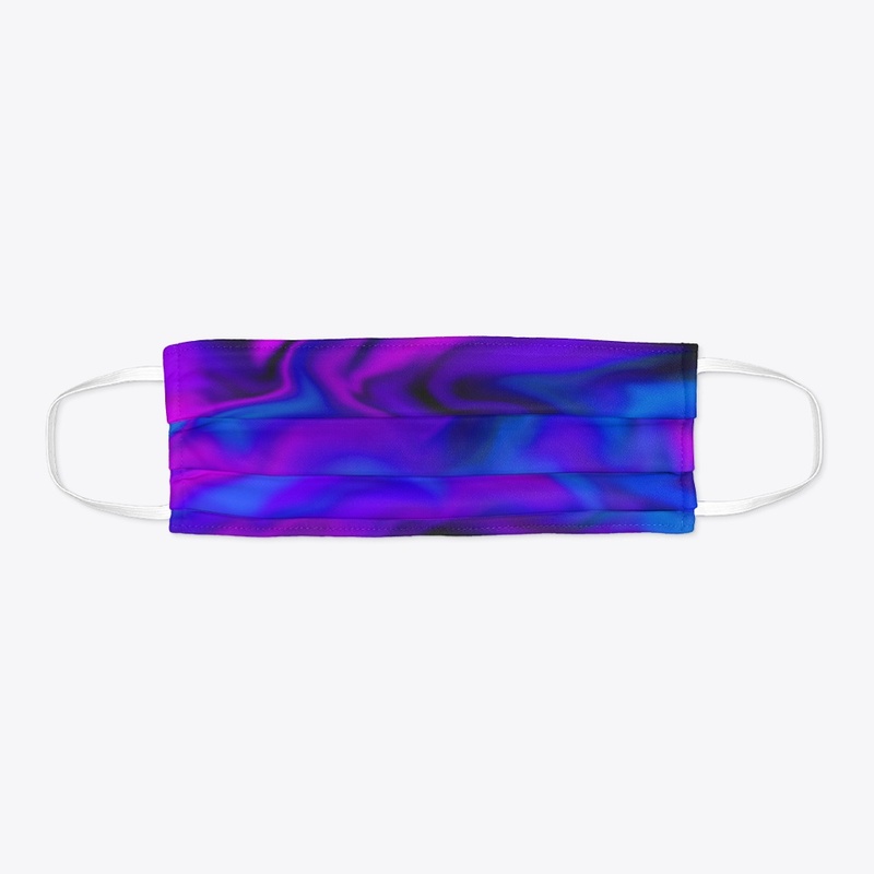 Purple/Blue Water Marbling
