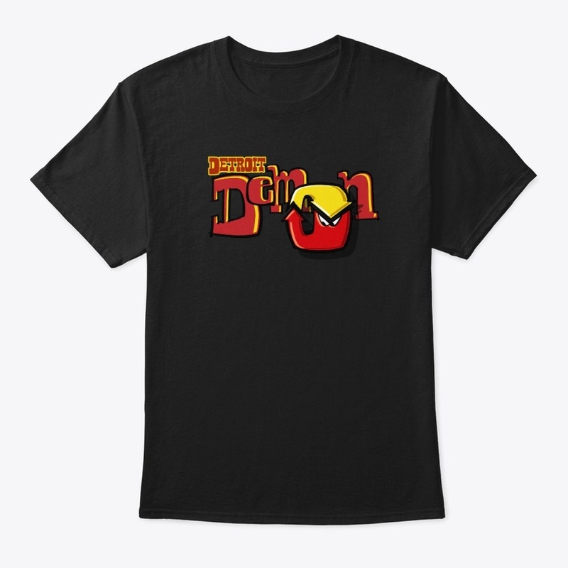 Oliver 1950 Double Sided Black T-Shirt