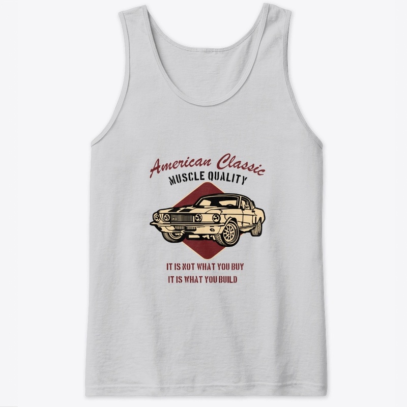 American Classic Muscle Car Shirt