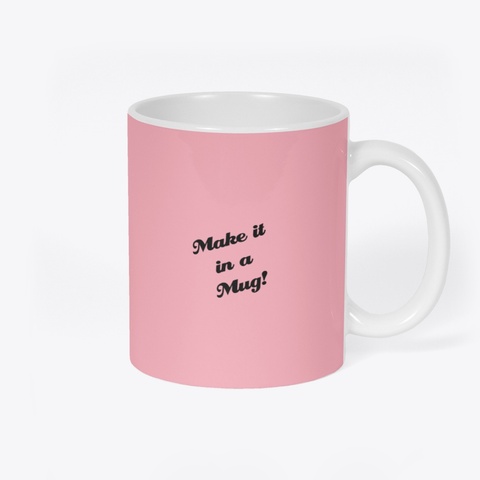 Make It In A Mug! Omelet Recipe Pastel Pink Maglietta Back