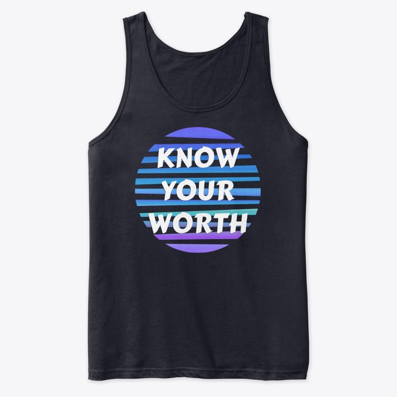 Know Your Worth Striped Sun Shirt