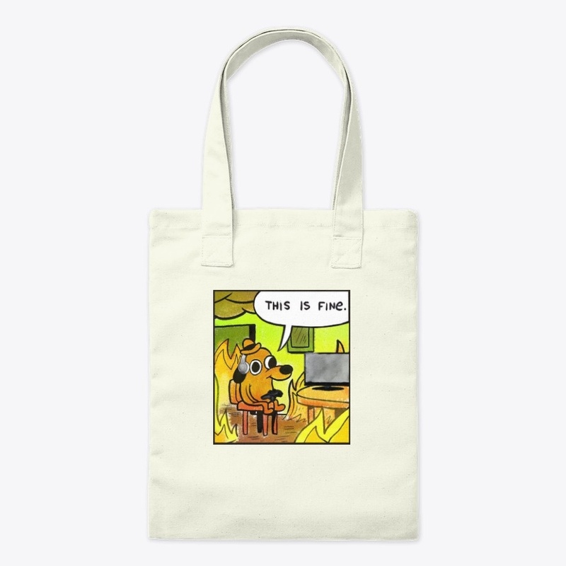 "This is Fine" - Gamer Shirt