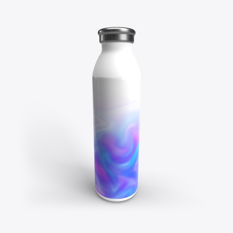 Purple/Blue Water Marbling