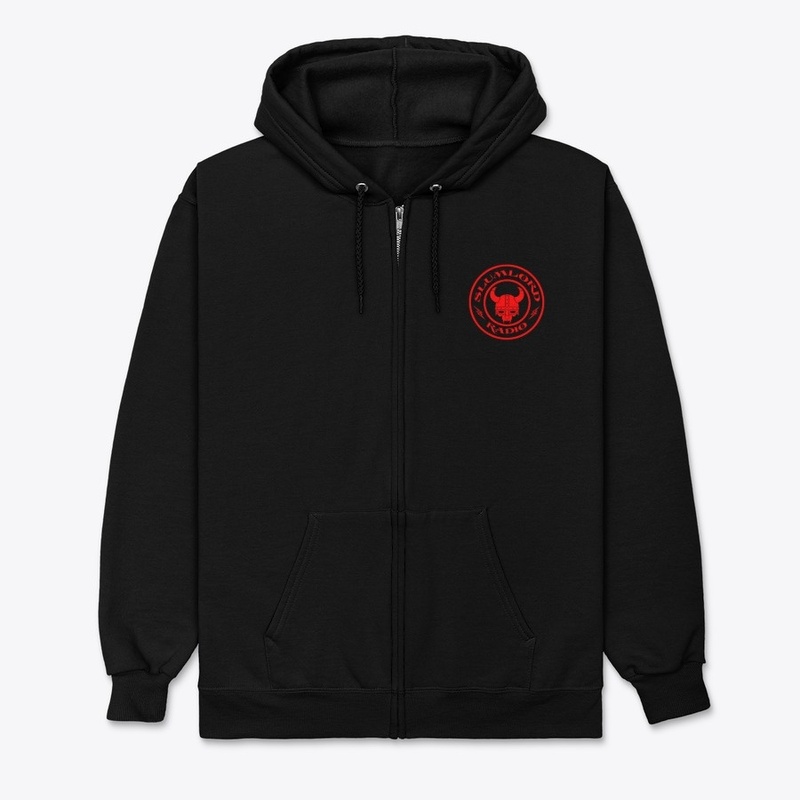 Slumlord Radio - Viking Logo RED