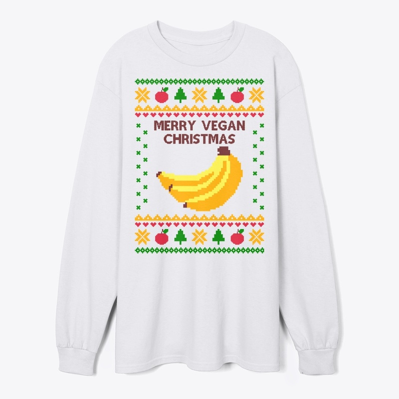 Merry Vegan Christmas Ugly Sweater