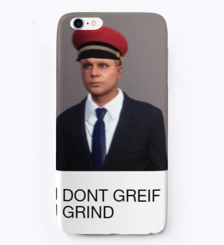 i dont greif i grind phone case