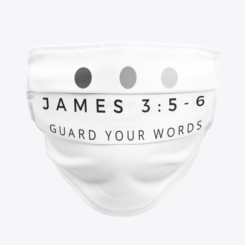 Face Mask James 3:5-6