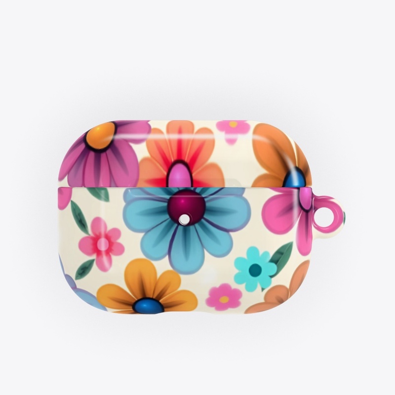 Colorful Floral Pattern Case