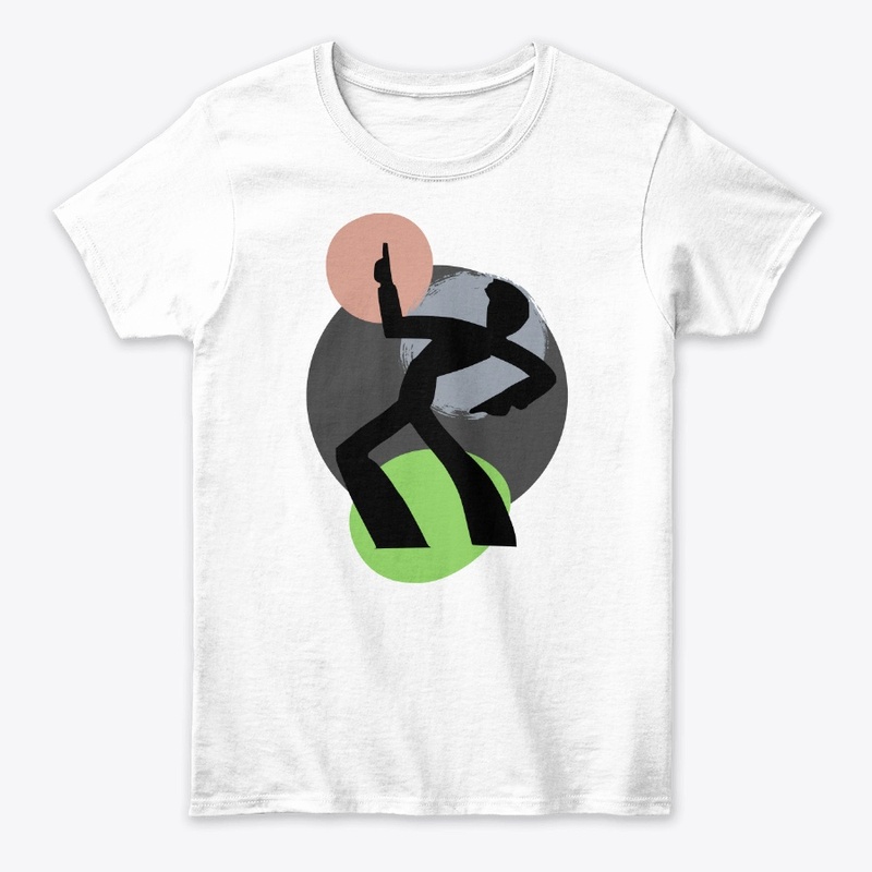 t-shirt dancing man