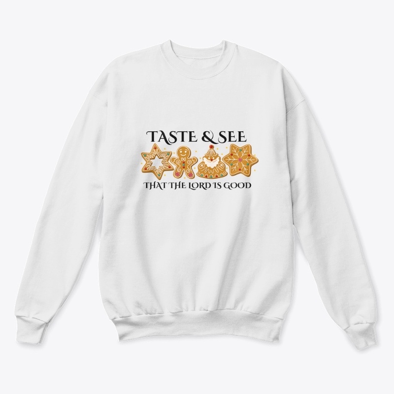 Taste and See | White | T-shirt Hoodie