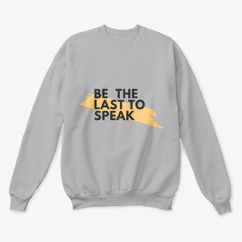 Last to speak 