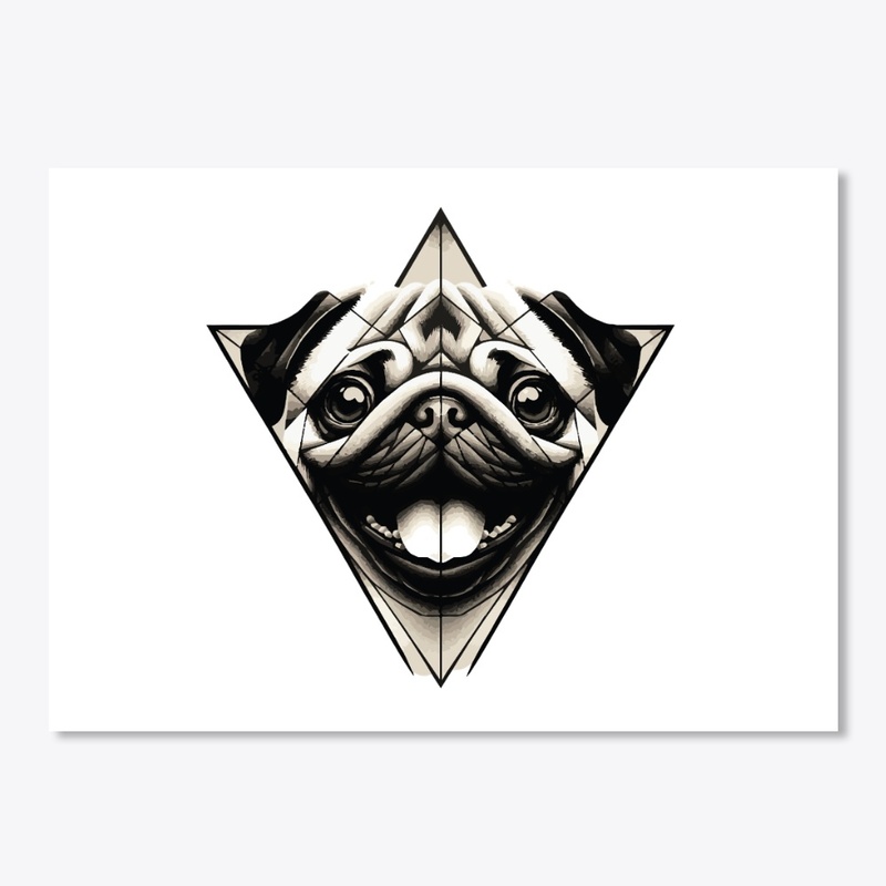 Pawsitively Pugtastic: Artistic Trio