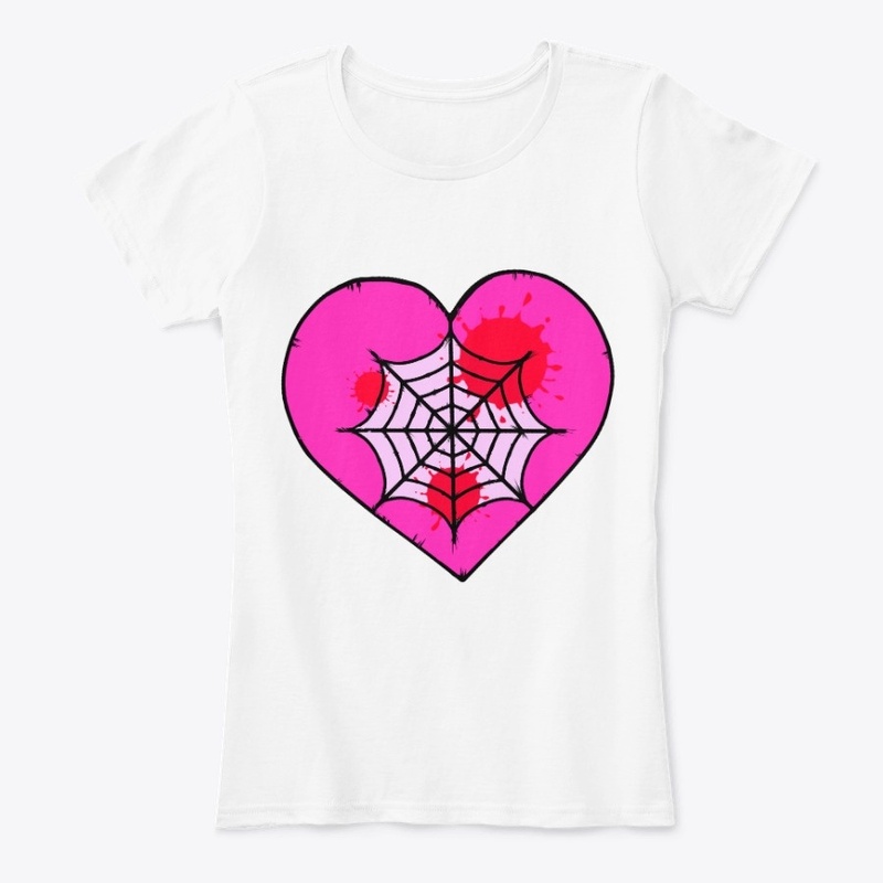 Horror Heart (Hot Pink/Pale Pink)