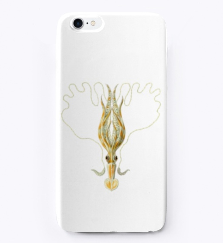 Tentacle Time Squid by Ernest Haeckel