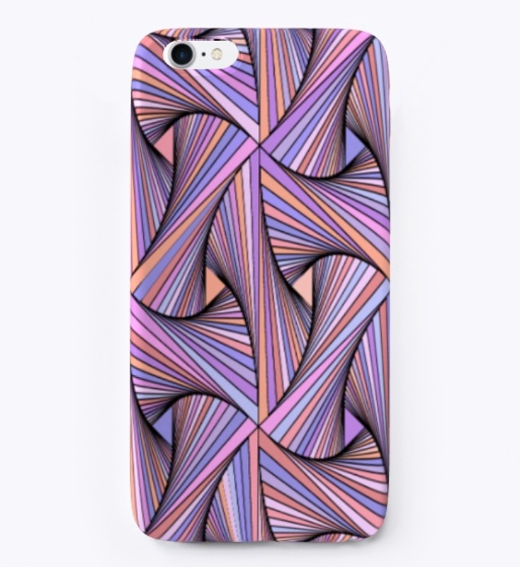 Color Abstract op art design