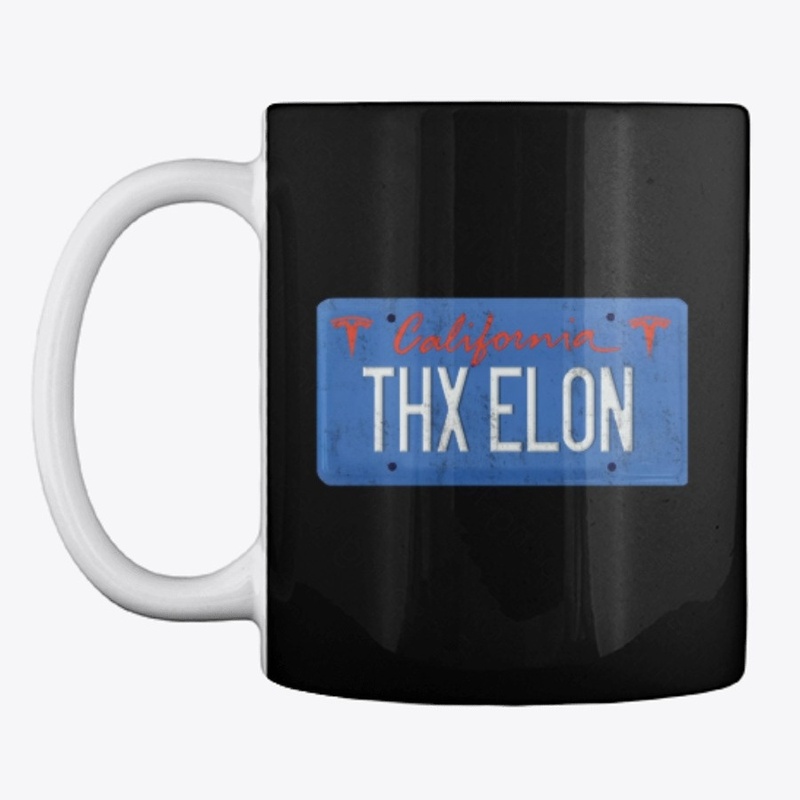 Funny electric car license plate