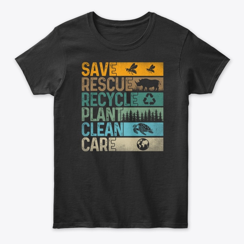 Save Bees Rescue Animals Recycle