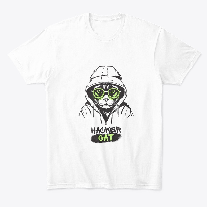 Hacker Cat T-Shrit