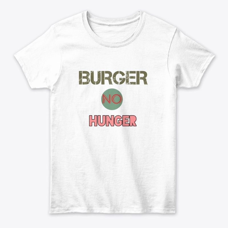 Burger no hunger tee