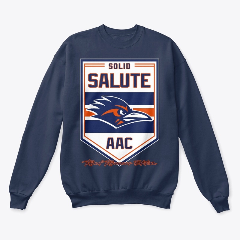 Wht/Navy/Orange RRuner logo
