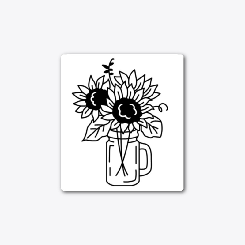 Sunflower Mug Design