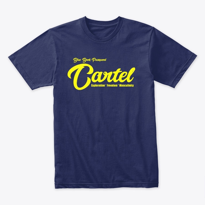 Blue Book Cartel Logo Yellow