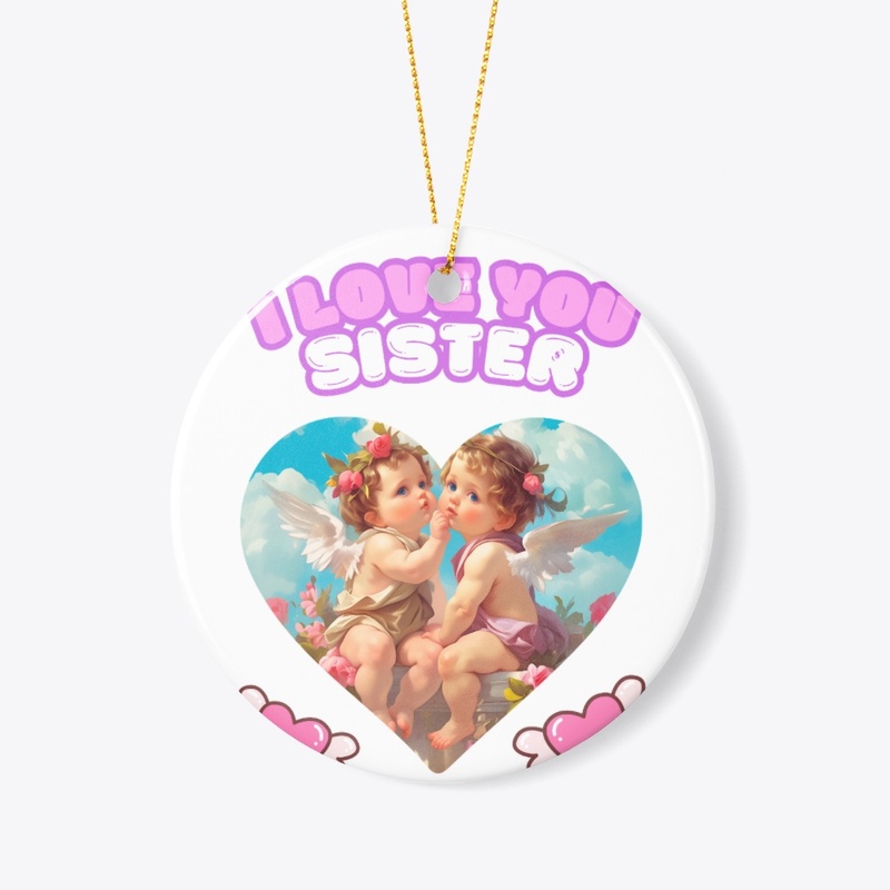  "I Love Sister" T-shirt