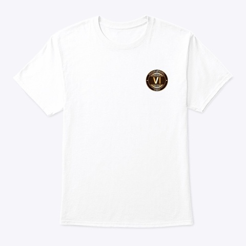 Simple Vi White T-Shirt Front