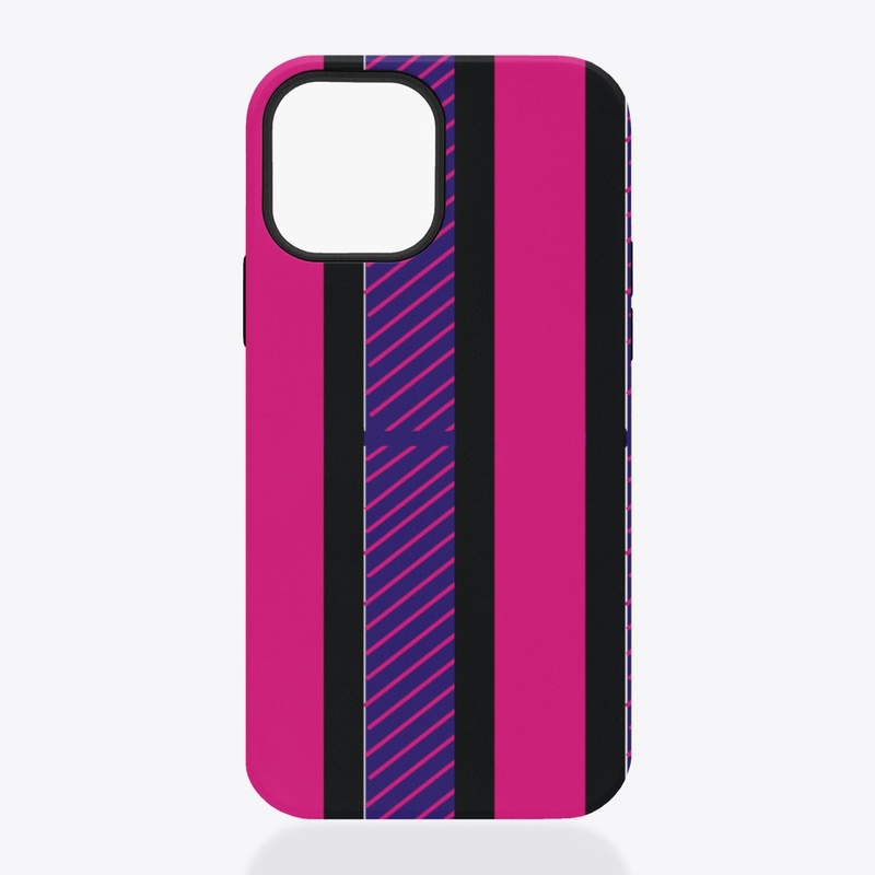 Magenta and Blue Phone cover