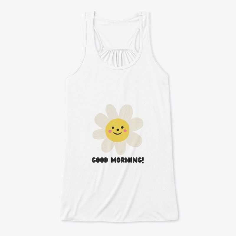 GOOD MORNING Sun Flower T-Shirt
