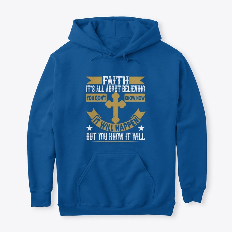 Faith is all about believing 