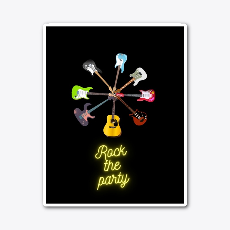 Graphic design sticker 