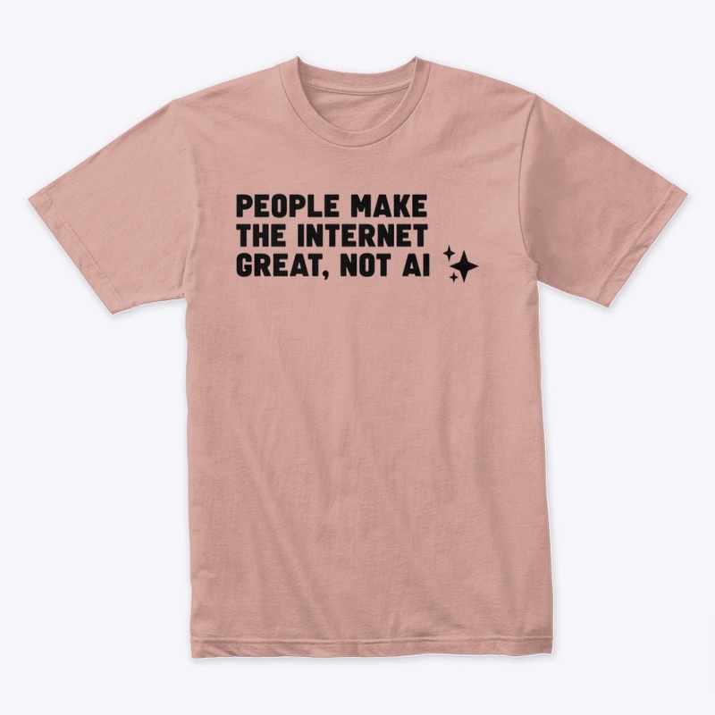 People, not AI ✨