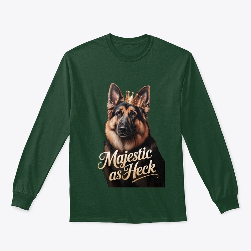  Royal German Shepherd Crown Shirt