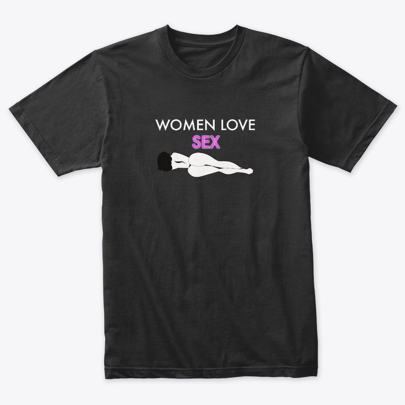 WOMEN LOVE SEX - WHITE LTRS