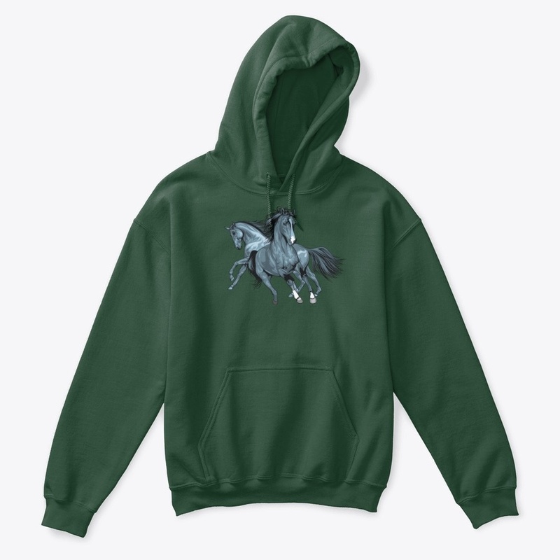 Dashing shirts and sweatshirts